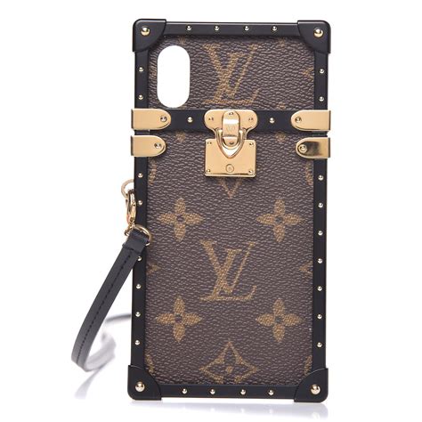 louis vuitton monogram iphone x case|louis vuitton hard phone case.